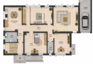 Erstbezug nach hochwertiger Kernsanierung mit Garten, Terrasse, Garage und Stellplatz