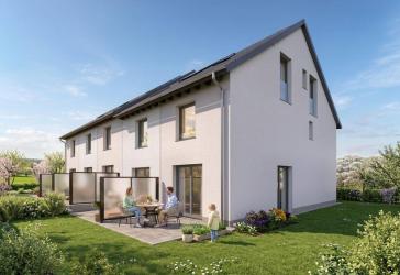 Modernes Reihenendhaus im KfW-40-NH Standard - attraktive KfW-Fördermöglichkeiten