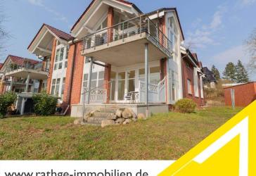 Geesthacht: Traumhafte 4 Zimmerwohnung mit Terrasse, Garten und Elbblick!