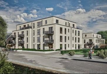 'Turm Living', topmoderne, barrierefreie 3 Zimmer Penthousewohnung mit Balkon 'zentrumsnah'
