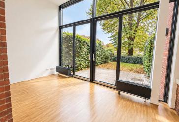 Stilvolles Wohnen im denkmalgeschützten Quartier 21 - 3-Zimmer-Wohnung mit Terrasse und Garten