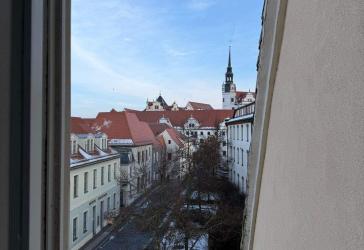 4 Raum Wohnung zum Erstbezug nach Kernsanierung mit Blick aufs Schloss Hartenfels