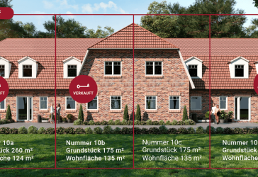 Neubau Erstbezug - Exklusives Reihenmittelhaus auf einem Eigentumsgrundstück in Häcklingen