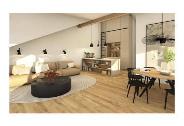 3-Zimmer-Dachgeschosswohnung mit Bergblick