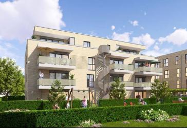 Moderne 3-Zimmer Gartenwohnung in City-Lage von Monheim
