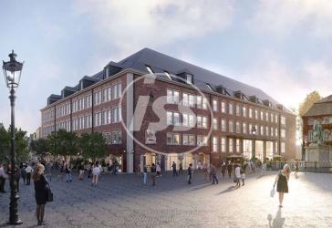 Moderne Restaurant- und Salonfläche in der Kämmerei