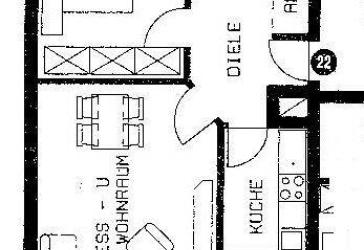2 1/2 Zimmer Wohnung im DG mit Dachterrasse + Studio