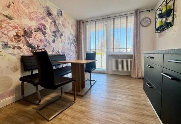 Wohnen wie im eigenen Haus: Maisonette in Bad Wörishofen inkl. Möbel, 4 Balkone & Dachterrasse