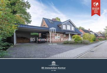 Untenende! Einfamilienhaus mit gehob. Ausstattung, D-Carport, Gartenanlage und Terrasse in ruhiger Wohnlage!