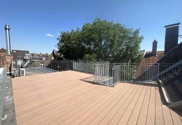 KERNSANIERTE ALTBAU DACHTERRASSEN 5 ZIMMER MAISONETTE WOHNUNG AM ERZBERGERPLATZ