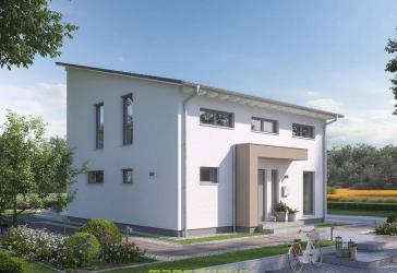 Teningen: Neubau-Einfamilienhaus mit 160 m² Wohnfläche und eigenem Grundstück