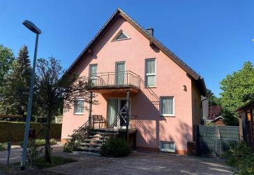 Großes Einfamilien-Haus, Fussweg zum glasklaren Plessower See 8 min