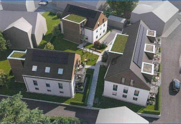 16 Neubau Wohnungen in Radolfzell-Güttingen: 4,5 Zi. Wohnung im DG mit 2 Balkonen!