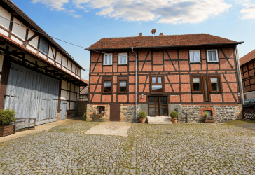 FACHWERK-ROMANTIK TRIFFT NATURIDYLL - PERFEKTE RUHE DIREKT AM ORTSRAND! KEINE KÄUFERPROVISION!