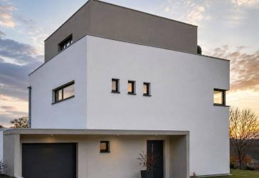 Modernes Architektenhaus im Bauhausstil in begehrter Lage von Bad Nauheim - provisionsfrei
