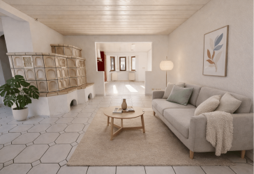 Ihr neues Zuhause: Gepflegte 3-Zimmer-Maisonette mit großer Terrasse in Stetten