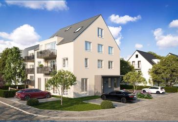 VK-START: KFW 40 Plus - Attraktive 4,5 Zi.-Whg. im OG, Balkon, Aufzug, Wärmepumpe, FB-Hzg., PV.