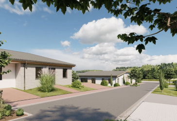 Zukunftssicher & komfortabel: Neubau Service-Bungalows Geiselbach