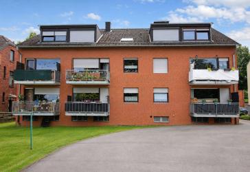 Helle Hochparterre-Wohnung mit Balkon und Blick ins Grüne in Eschweiler-Nothberg