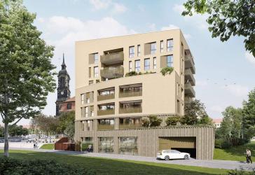 Über den Dächern von Dresden -Eigentumswohnung 5 Zimmer gr. Balkon Aufzug KfW55 uvm.