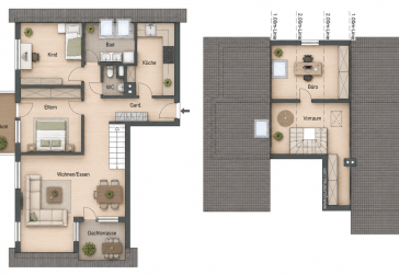 Vorschaubild Maisonettewohnung