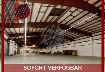 SCHNELL VERFÜGBAR - € 3,00/m² - Lagerflächen (1.200 m²) zu vermieten