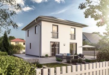 Ideal für eine Familie mit 2 Kinder, Massivhaus von Town & Country Eff 55 GEG