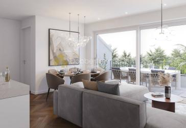 KfW-40-Neubau: Großzügige 4-Zimmer-Wohnung im Dachgeschoss