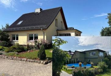 Wohnhaus mit ausgebautem Stallgebäude auf einem Grundstück !