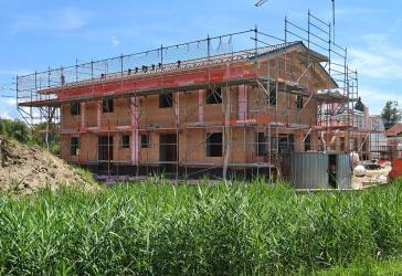Weilheim: Neubau Doppelhaushälfte am grünen Stadtrand