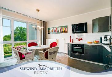 Hochwertige und Barrierefreie Erdgeschosswohnung mit unverbaubarem Wasserblick im Ostseebad Göhren