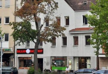 5,1%, saniertes WohnGeschäftsh. ER-Zentrum 800 m² mit 315 m² Neubau zwei Gewerbe & HinterH