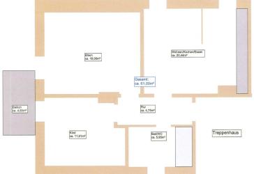 Regensburg: Modernisierte 2,5 Zimmer Wohnung zu Verkauf