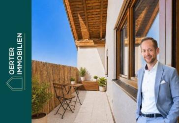 Oben wohnen, zentral leben: Clever geschnittene 3-Zimmer-DG-Wohnung im 2. Stock in Wendelstein