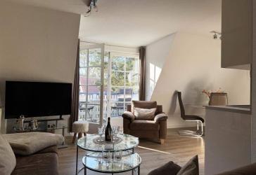 Maisonette-Ferienwohnung, gleich hinterm Ostseedeich