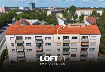 ** Äußerst attraktive 4ZKB Eigentumswohnung mit durchdachtem Grundriss und Balkon in City Lage **