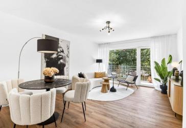 Kernsaniert & sofort bezugsfrei: 3-Zimmer-Wohnung mit Balkon in Münster-Gievenbeck - provisionsfrei