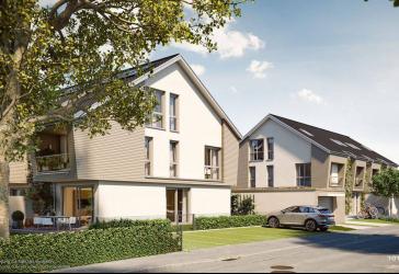 Grün. Ruhig. Familienidyll: 5-Zi. REH m. Süd-West-Garten, exkl. Mastersuite u. 2 Tageslichtbädern