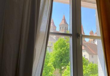 Großzügige 4 Zi.-Wohnung mitten in der Ellwanger Innenstadt mit Kfz-Stellplatz