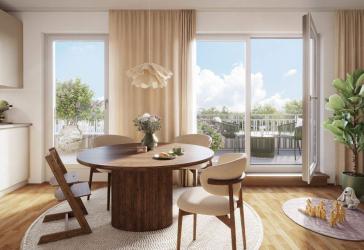 2-Zimmer-Wohnung mit Loggia in Süd-Ausrichtung