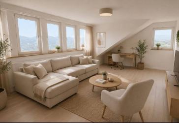 Stilvoll wohnen in Bad Nauheim-Steinfurth - Moderne 3-Zimmer-DG-Wohnung mit Wohlfühlcharakter