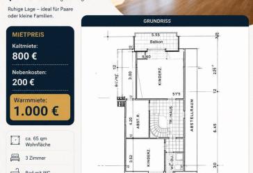 Wohnung in 72108 Bieringen