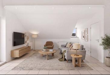 Zentral gelegene 2-Zimmer-Dachgeschosswohnung mit Nordostbalkon in Gilching