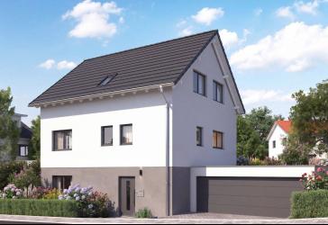 Neues Einfamilienhaus KfW 40 in Seenähe auf der Mettnau