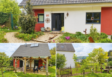 Haus v. Privat, Energiesparend, 10 Minuten von Schengen (Luxemburg),großer Keller mit separatem Außeneingang, freier Blick, Waldnähe