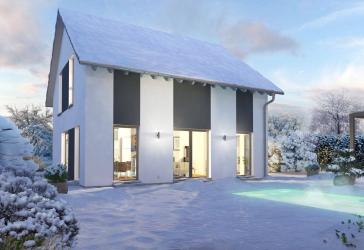 Das Einfamilienhaus, das verbindet: Klassische Form, offene Lebensräume