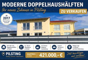 Moderne Doppelhaushälfte mit Südterrasse und Garten, nahe A92 ideal für Pendler, 15 Min zu BMW DGF