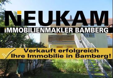 BAMBERG-NÄHE BAMBADOS: GROSSES STADTHAUS(=ca.265m2 WOHNFL.)+3 GARAGEN AUF ca.590m2 FÜR 539.000,-EURO