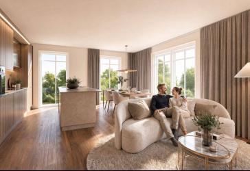Familienfreundliche 4-Zimmer-Wohnung mit Balkon und flexibler Raumaufteilung - QNG ab 1,69 % p. a.