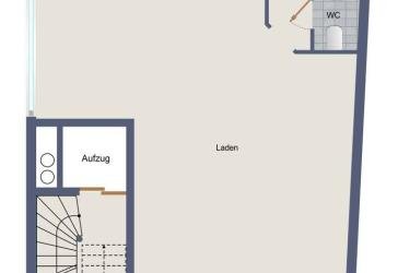 Laden im EG mit 70qm plus Keller + Stellplatz zu vermieten